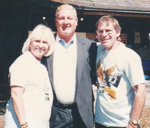 (L-R) Sharon Denitto, Medal of Honor recipient, Vietnam War
Sammy L. Davis, Sergeant, U.S. Army, Gary Denitto, Tampa, Florida