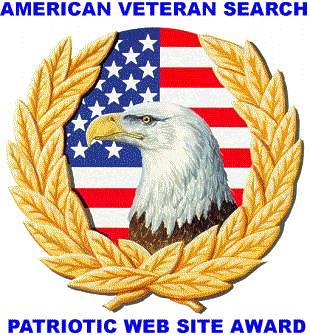 American Veteran Search Patriotic Site Award